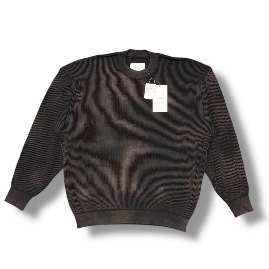 参考上代48400円 未使用 stein DISCOLORATION RIB KNIT LS ディスカラ
