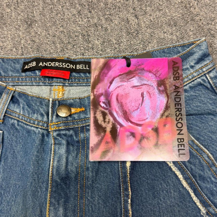 未使用品 ANDERSSON BELL アンダースンベル RODEO CARPENTER WIDE JEANS ロデオカーペンターワイドジーンズ デニムパンツ A25SSPAM793 インディゴ 28 5209M_2