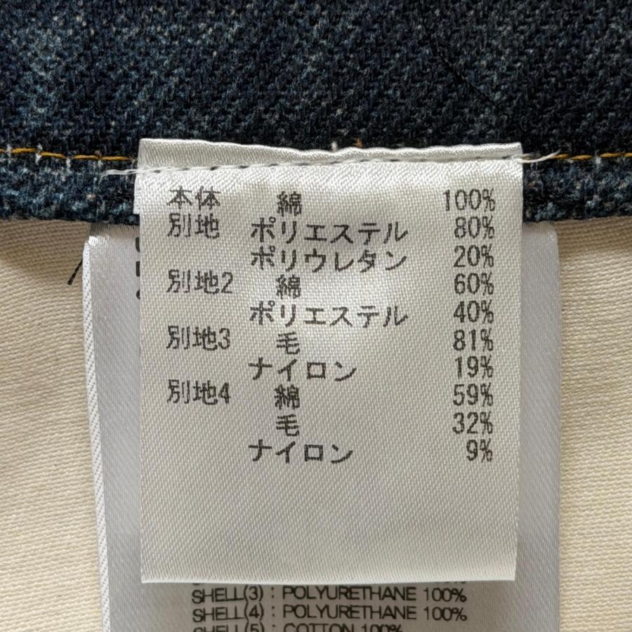 未使用 ANDERSSON BELL Patchwork Printed Jeans パッチワークプリントデニム ジーンズ アンダースンベル インディゴ 32 （5214M）_4