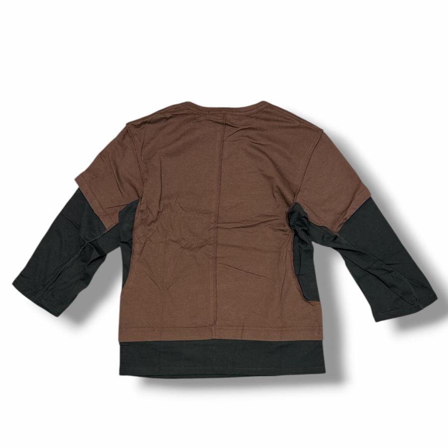 未使用品 NVRFRGT ネヴァーフォーゲット 25SS LAYERED LONG SLEEVE T
