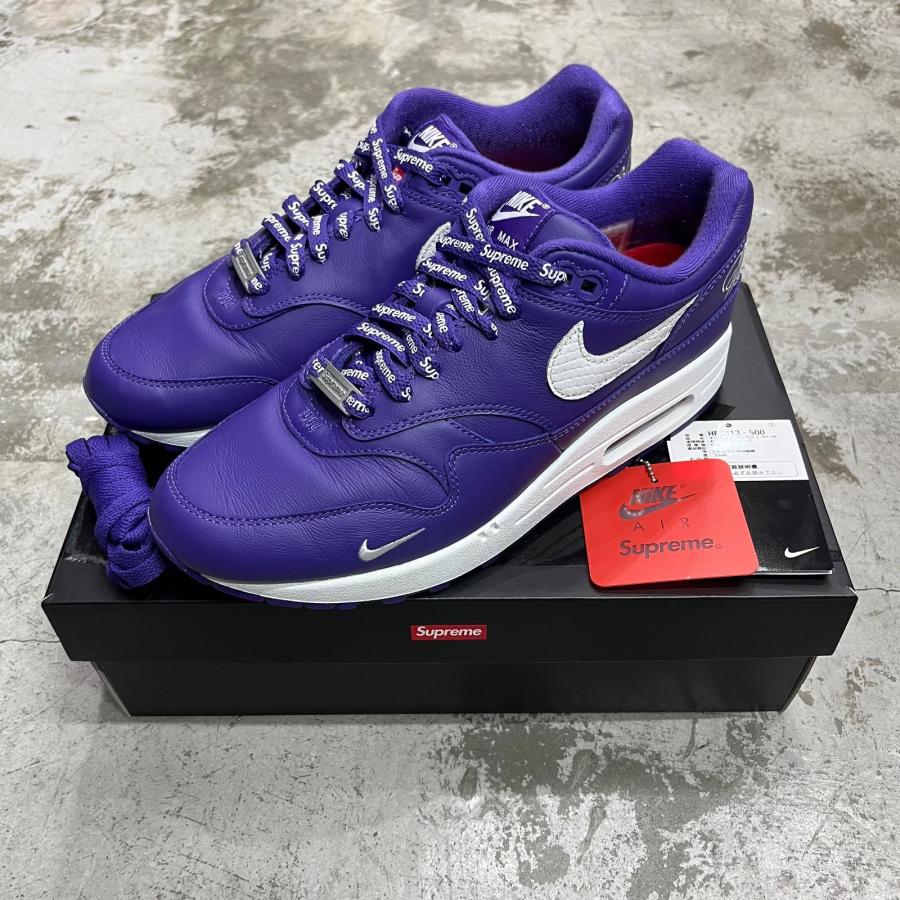 NIKE（ナイキ） × Supreme シュプリーム Air Max 1 87 SP Purple