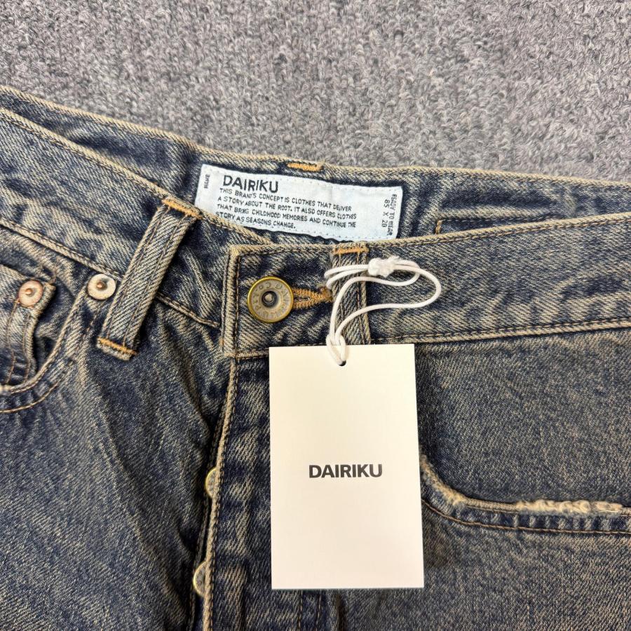 未使用 DAIRIKU 25SS FLOWER Patch Work Denim Pants フラワー