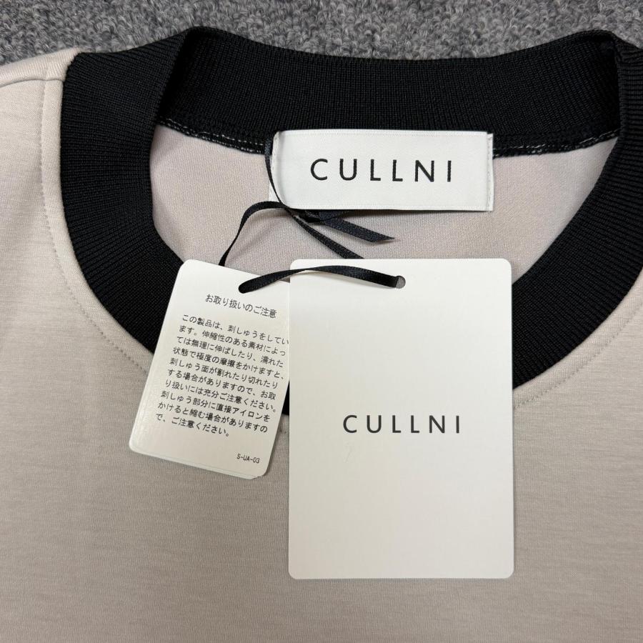 未使用 CULLNI 25SS Logo Embroidery Drawstring Pullover ロゴ ドロー