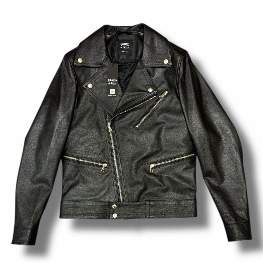 未使用 EMMETI TORINO SP CALF SKIN トリノ カーフレザー ダブル