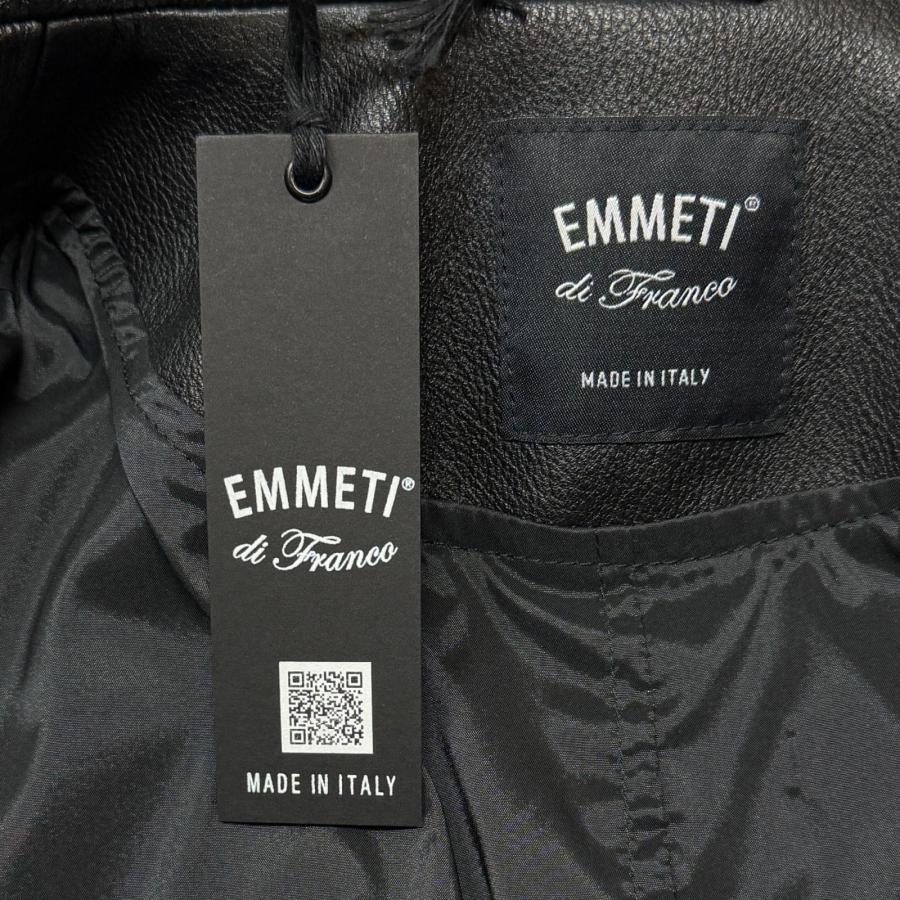 未使用 EMMETI TORINO SP CALF SKIN トリノ カーフレザー ダブル