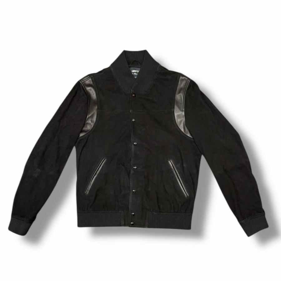 即買OK EMMETI エンメティ ARREZZO beamsスエード レザー 国内正規 EMMETI × BEAMS 21AW AREZZO BLOUSON SUEDE NAPPA ブルゾン