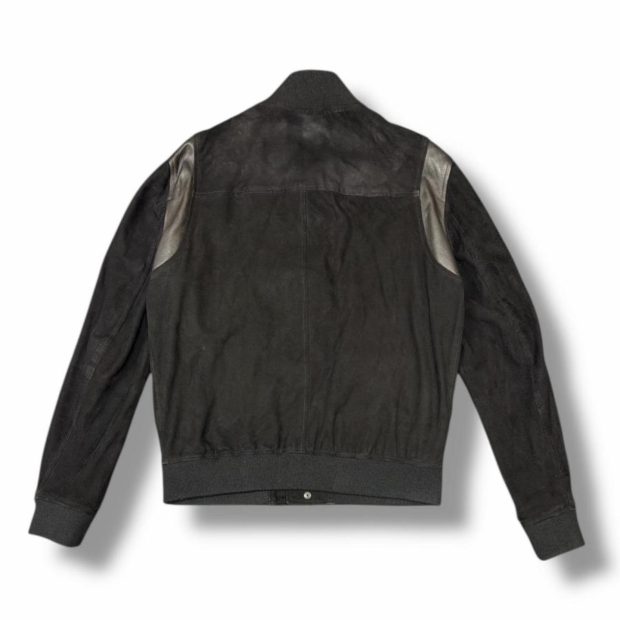 即買OK EMMETI エンメティ ARREZZO beamsスエード レザー 国内正規 EMMETI × BEAMS 21AW AREZZO BLOUSON SUEDE NAPPA ブルゾン