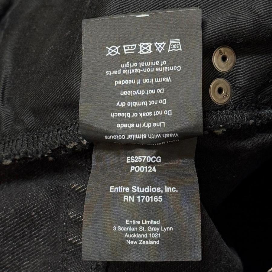 参考上代48400円 entire studios DROP 7 HEAVY DENIM SHORTS ヘビーデニムショーツ ハーフパンツ エンタイアスタジオ ES2570 CHARGRILL M （5465M） entire studios エンタイアスタジオ DROP 7 HEAVY DENIM SHORTS ヘビー