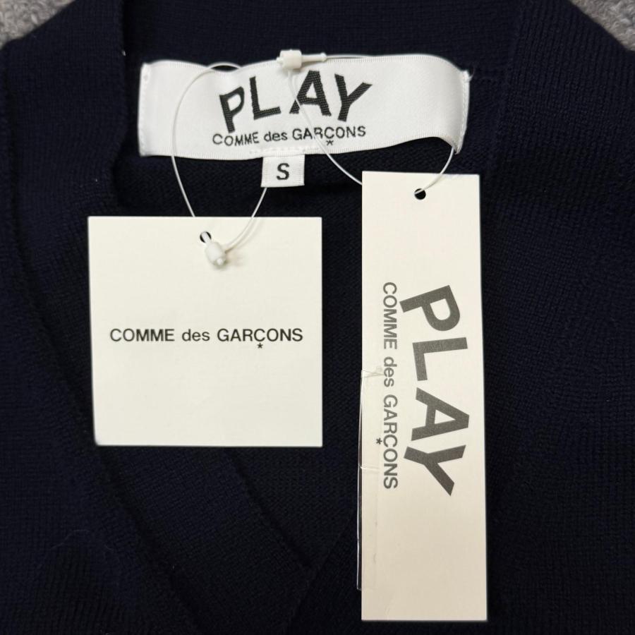 参考上代31350円 未使用 PLAY COMME des GARCONS 25AW V-Neck Cardigan