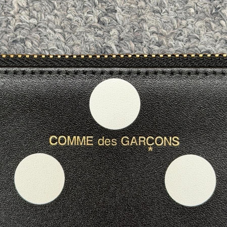 未使用品 COMME des GARCONS コムデギャルソン POLKA DOTS PRINTED 