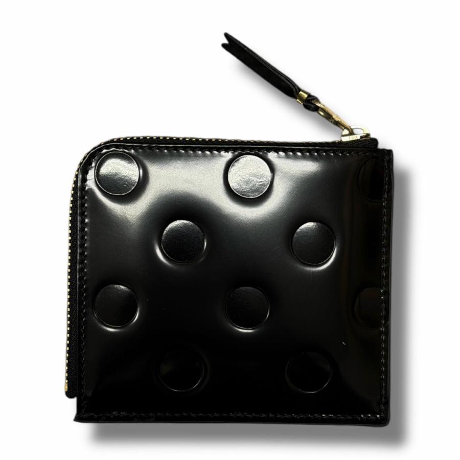 コムデギャルソン WALLET polka dots printed 未使用 未使用品 COMME des GARCONS コムデギャルソン POLKA DOTS EMBOSSED