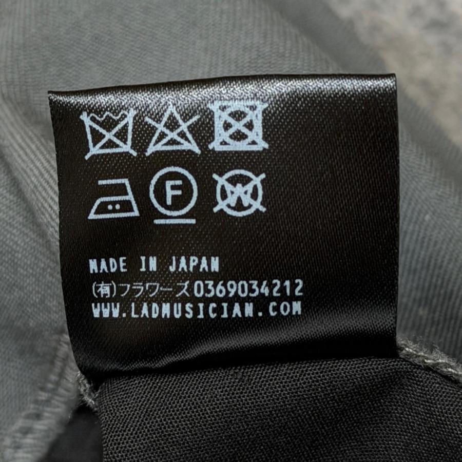 LAD MUSICIAN（ラッドミュージシャン） 24SS ウールギャバエプロン