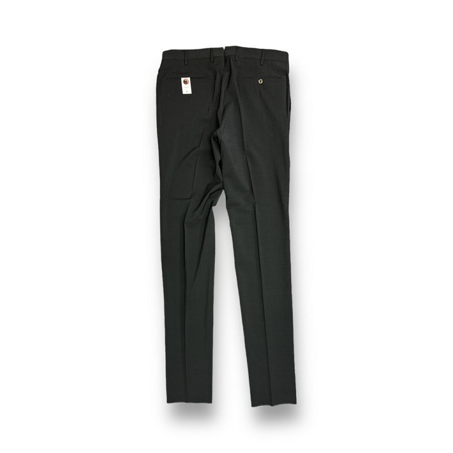 未使用 PT TORINO SUPER SLIM FIT SLACKS スーパースリムフィットスラックス 凸凹生地 シアサッカー パンツ ピーティートリノ CODS01Z00CL1 Z150 ブラック 52 （56337A） PT TORINO ピーティートリノ SUPER SLIM FIT SLACKS スーパースリム