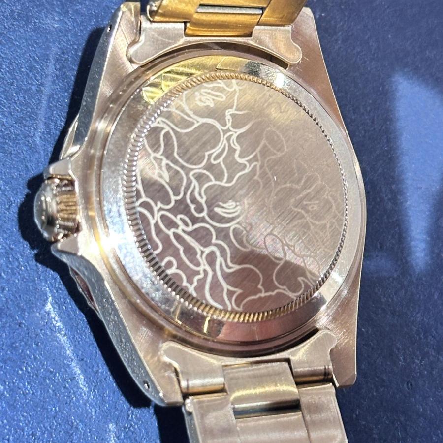 参考上代57200円 A BATHING APE CLASSIC TYPE 1 BAPEX アナログ腕時計