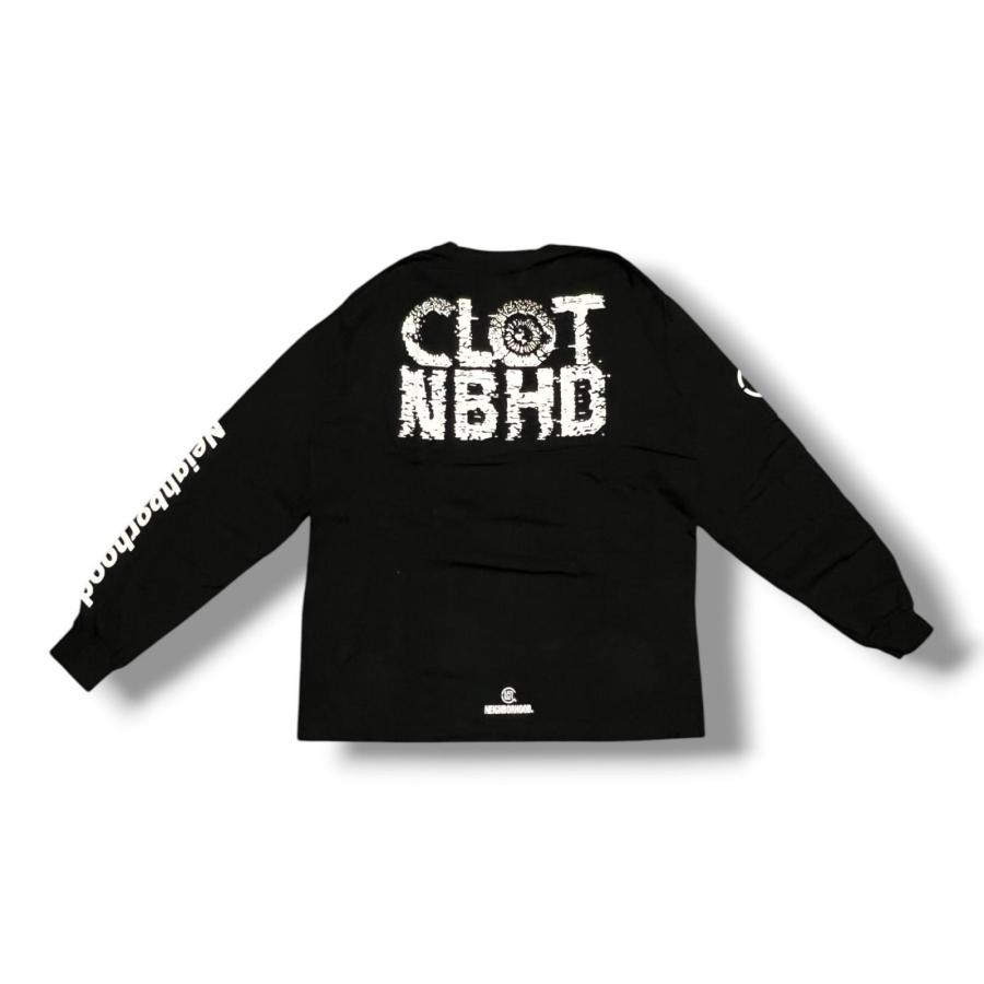 NEIGHBORHOOD（ネイバーフッド） × CLOT クロット 25AW ロゴプリントT 