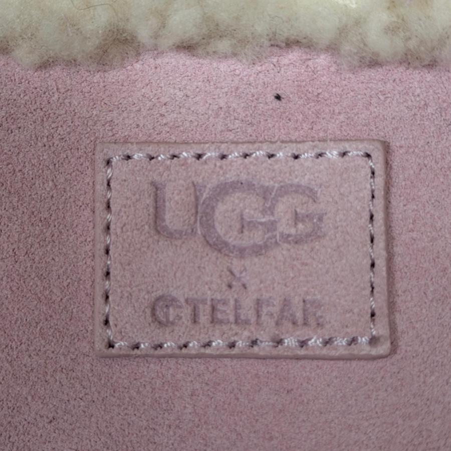 UGG × TELFAR コラボ ボア ショルダーバッグ アグ テルファー ピンク F