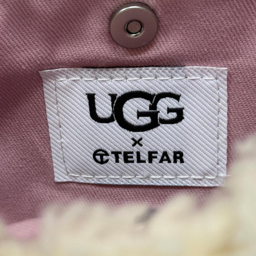 UGG × TELFAR コラボ ボア ショルダーバッグ アグ テルファー ピンク F