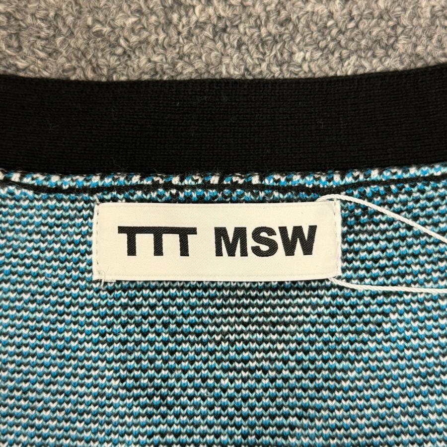 未使用 TTT_MSW 22SS Butterfly knit Cardigan バタフライニット