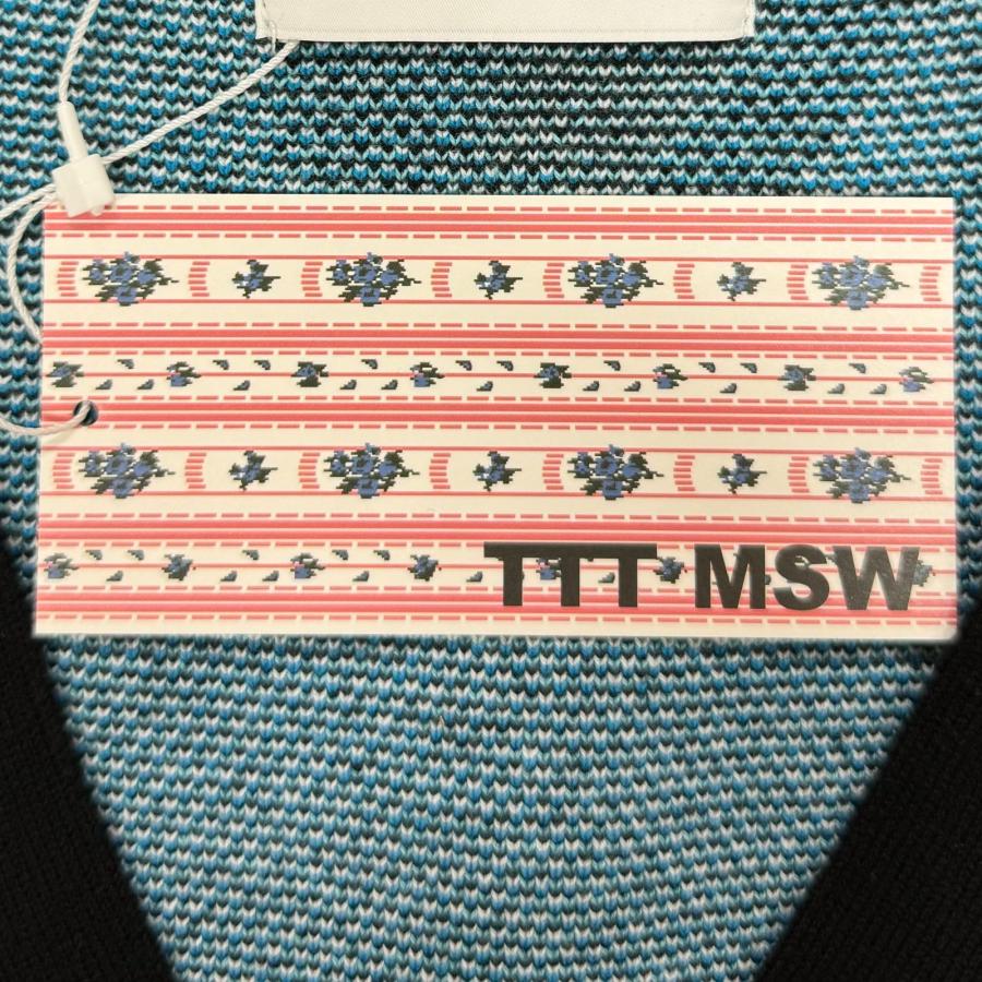 未使用 TTT_MSW 22SS Butterfly knit Cardigan バタフライニット