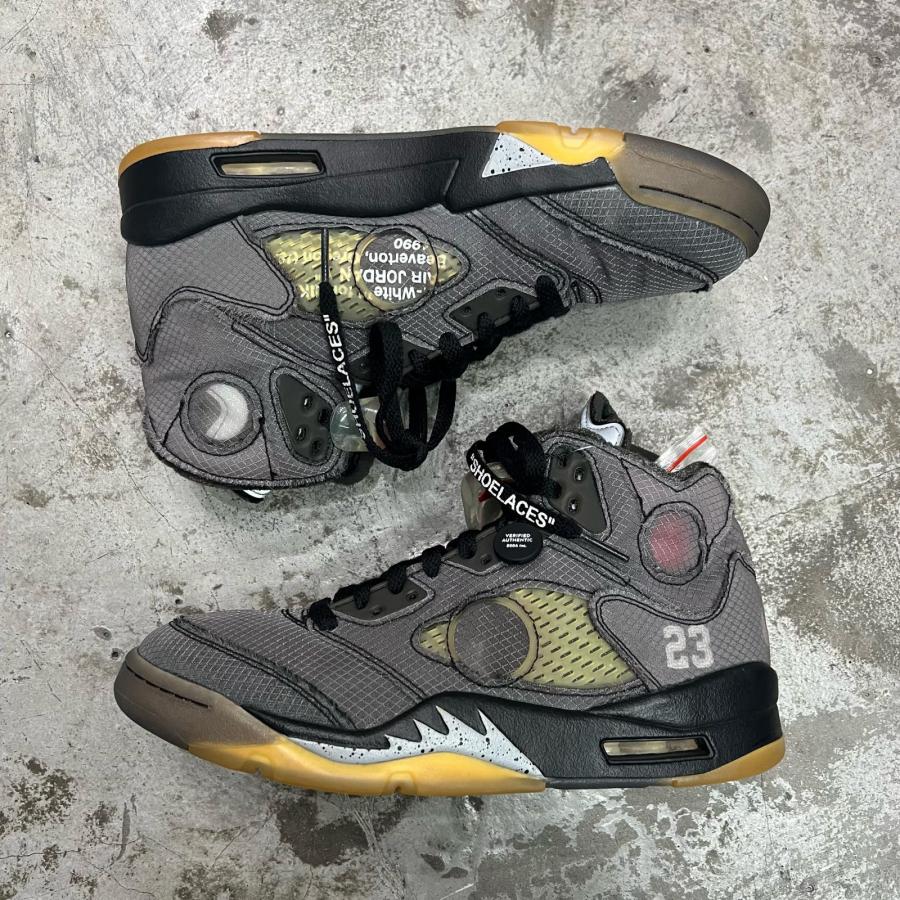 NIKE（ナイキ） × OFF-WHITE Air Jordan 5 ジョーダン5 スニーカー