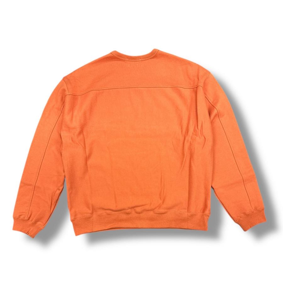 参考上代27500円 未使用 YOKE 24SS クルーネックスウェット トレーナー ヨーク YK24SS0664CS オレンジ M （61835A）_1