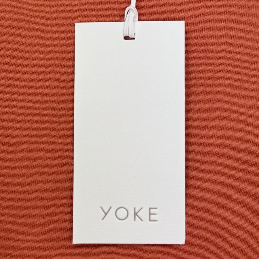 参考上代27500円 未使用 YOKE 24SS クルーネックスウェット トレーナー ヨーク YK24SS0664CS オレンジ L （6184A7）_3