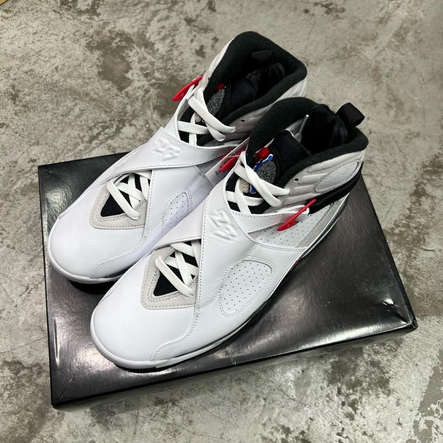 NIKE（ナイキ） 未使用 NIKE AIR JORDAN 8 White and True Red