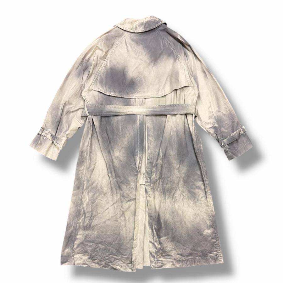 YOKE 23SS 吾亦紅別注 SPRAY PRINTED TRENCH COAT トレンチコート