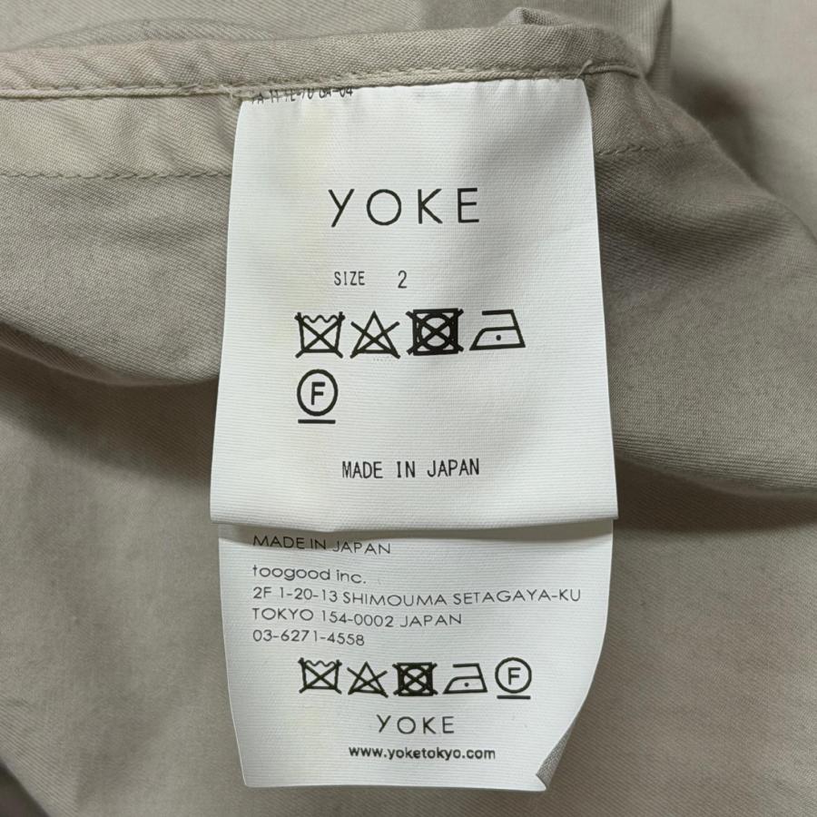 YOKE 23SS 吾亦紅別注 SPRAY PRINTED TRENCH COAT トレンチコート