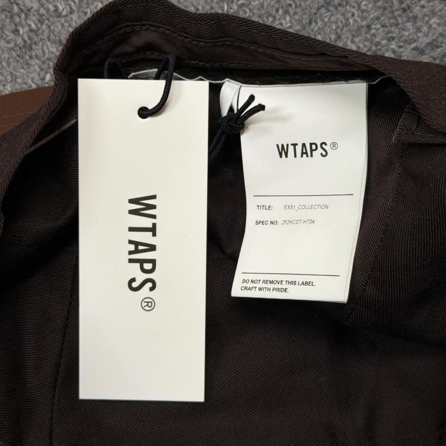 未使用 WTAPS 25AW T-5 04 / Cap WONY. Flannel. Synthetic キャップ