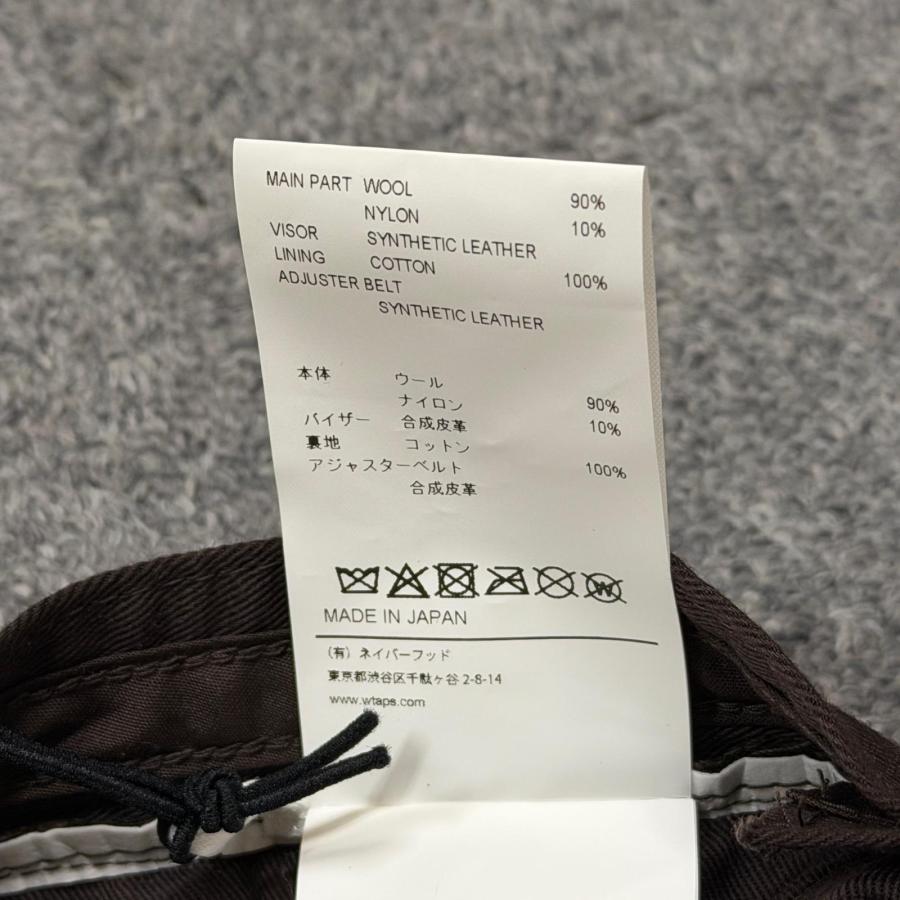 未使用 WTAPS 25AW T-5 04 / Cap WONY. Flannel. Synthetic キャップ