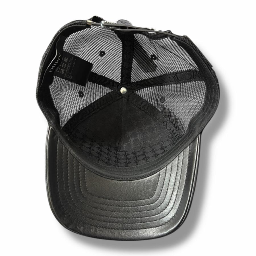 未使用 AMIRI Leather MA Trucker Cap レザートラッカーキャップ
