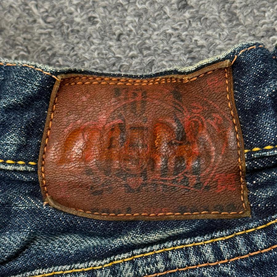 EVISU デニムパンツ ジーンズ エビス インディゴ 28×35 （6933M
