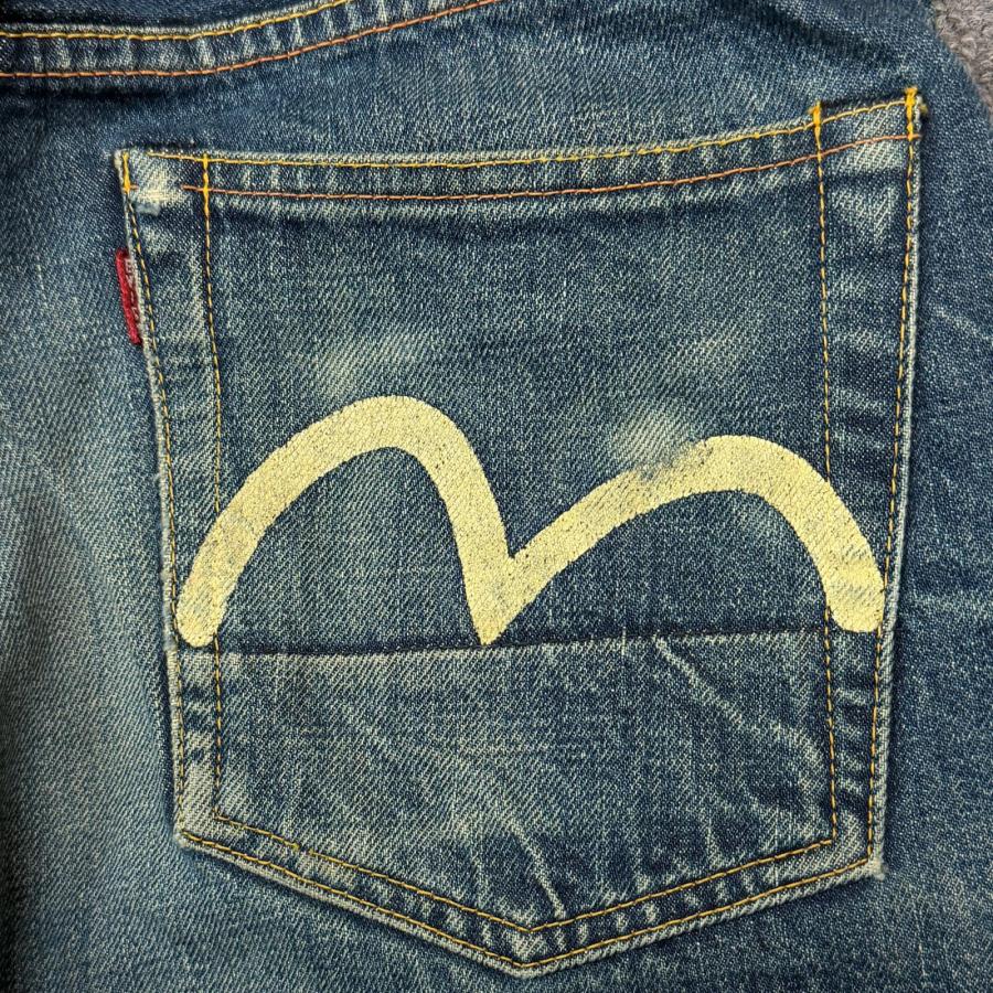 EVISU デニムパンツ ジーンズ エビス インディゴ 28×35 （6934M