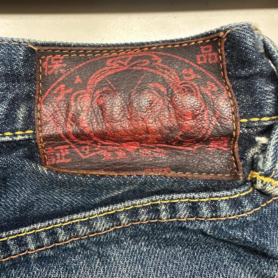 EVISU デニムパンツ ジーンズ エビス インディゴ 28×35 （6934M