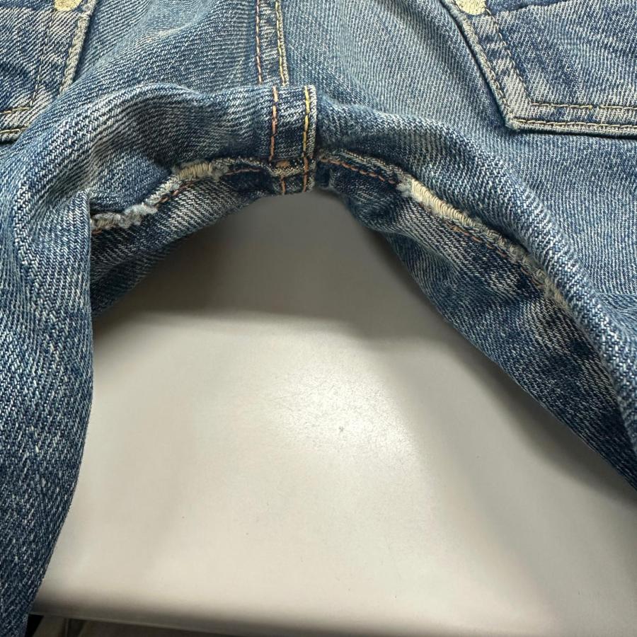 EVISU デニムパンツ ジーンズ エビス インディゴ 28×35 （6934M