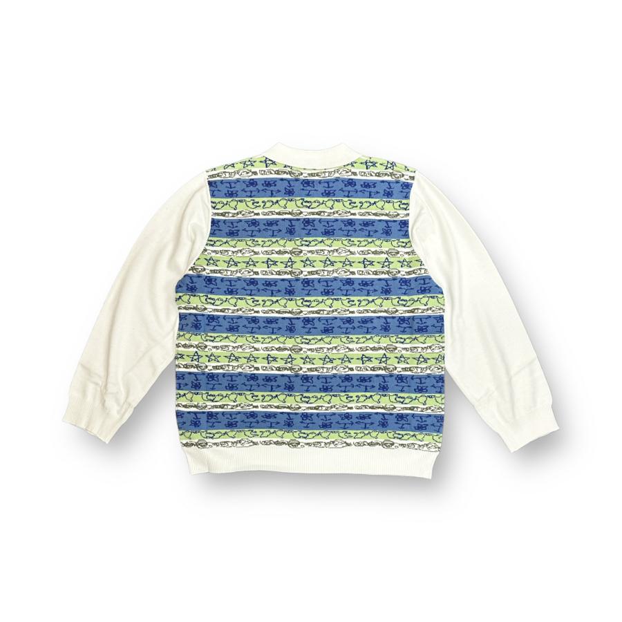 未使用 TTT_MSW 23SS GRAFFITI KNIT POLO グラフィックニットポロ