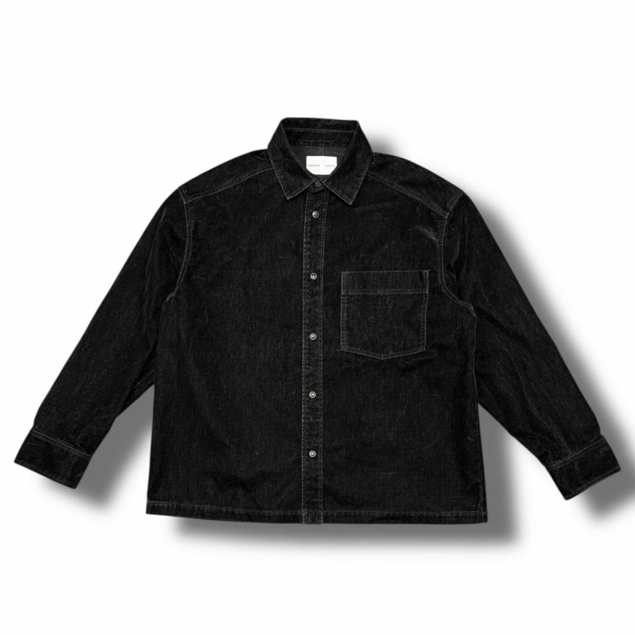 【最終価格】長袖コーデュロイシャツ BLACK LABEL FW24 ブラック 最終価格】長袖コーデュロイシャツ BLACK LABEL FW24 ブラック - メルカリ