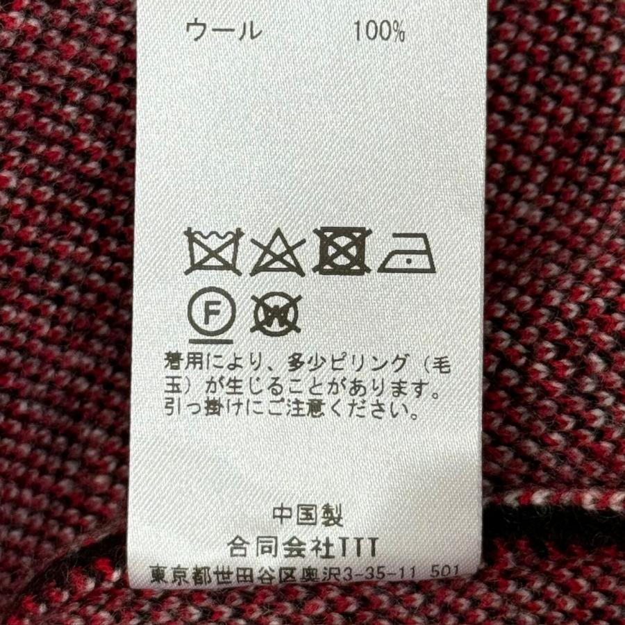 未使用 TTT_MSW 23AW Hockey knit game shirt ホッケーニットゲーム