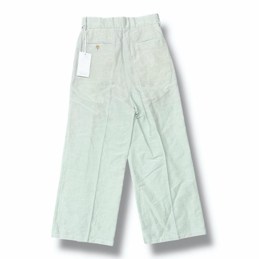 参考上代37400円 未使用 YOKE 25SS FRONT TUCK BELTED WIDE-LEG