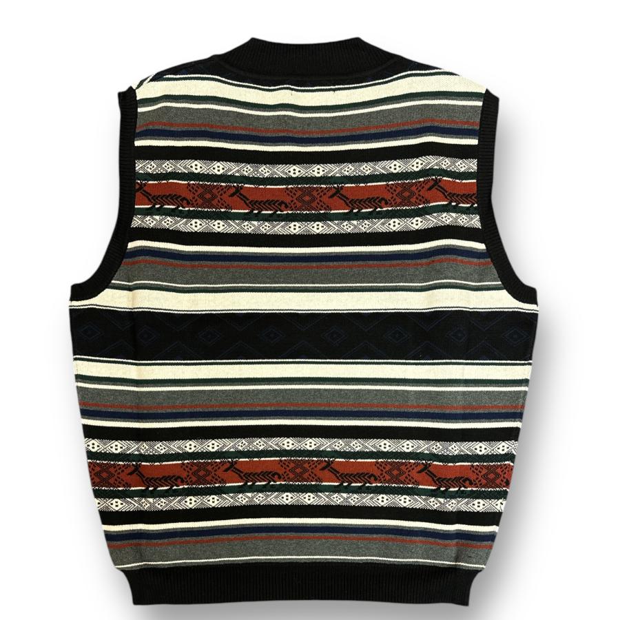 参考上代19800円 未使用 TTT_MSW 23AW Nordic Vest ノルディックニット