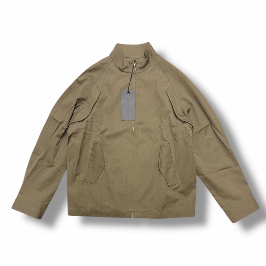 参考上代130900円 未使用 Omar Afridi Nemesis Blouson ネメシスブルゾン ジャケット スイングトップ オマールアフリディ OA-SS25-BZ-102-01 ブラウン 44 （7244M） 参考上代130900円 未使用 Omar Afridi Nemesis Blouson ネメシス
