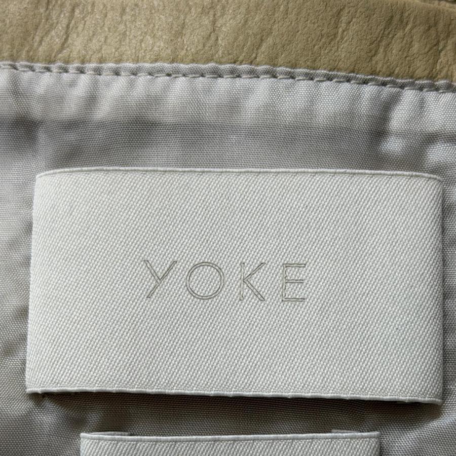 参考上代104500円 未使用 YOKE 25SS LEATHER SHIRT JACKET レザー