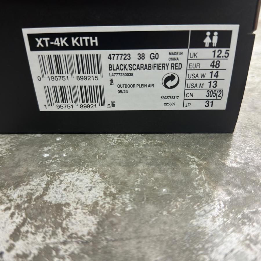 SALOMON × KITH XT-4K コラボ スニーカー サロモン キス 477723