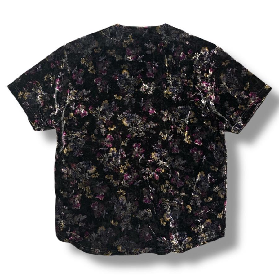 Supreme（シュプリーム） 19AW Floral Velour Baseball Jersey