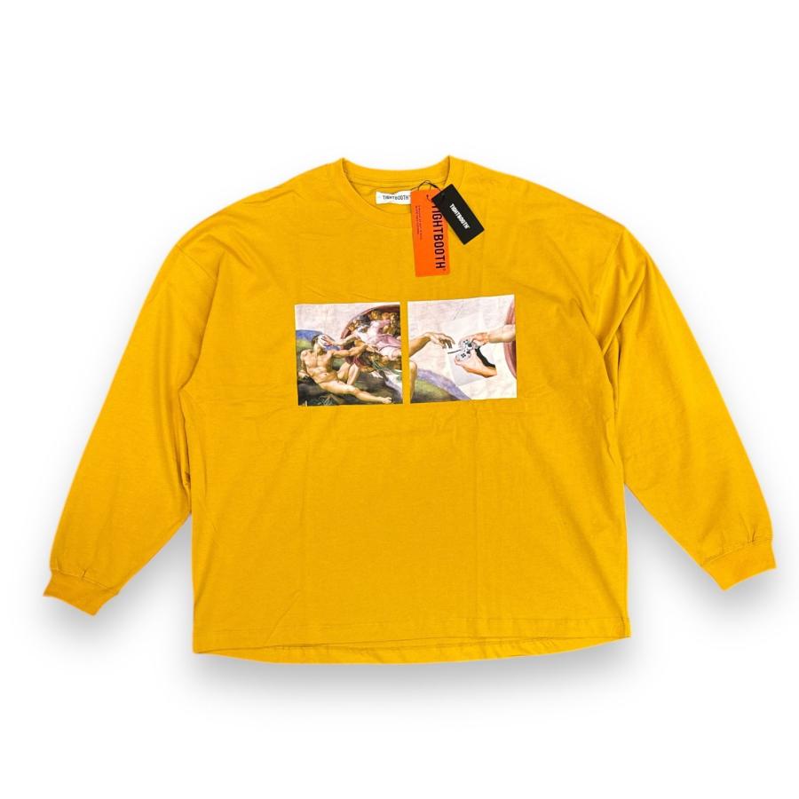未使用品 TIGHTBOOTH タイトブース 24AW PASS THE PIE L/S T-SHIRT 