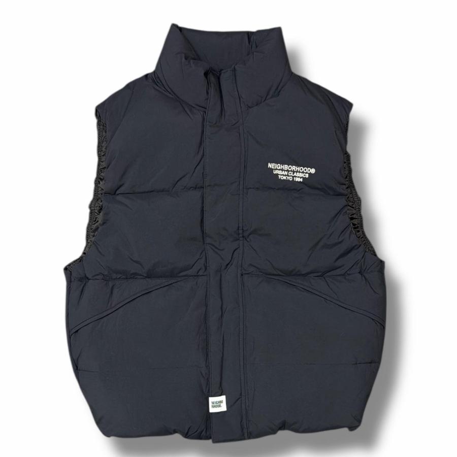 NEIGHBORHOOD CLASSIC DOWN VEST ブラック Neighborhood-Classic-Down-Vest