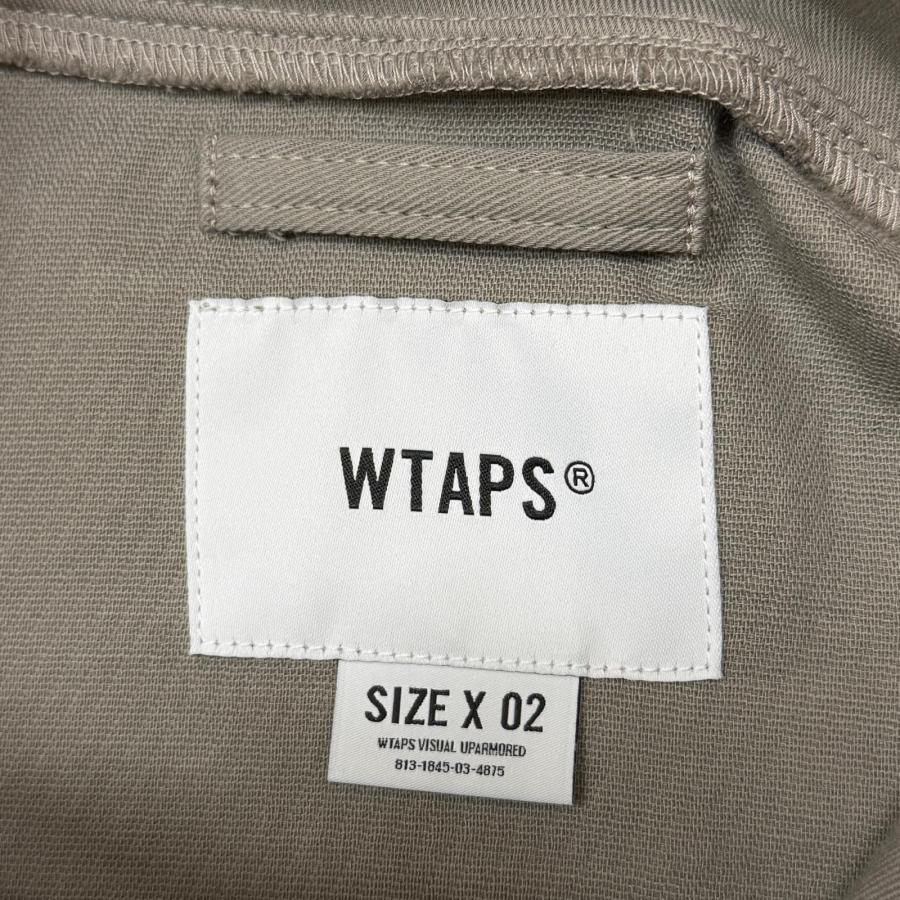 未使用 WTAPS 25AW CHAMBER / LS COTTON. TWILL プルオーバーシャツ