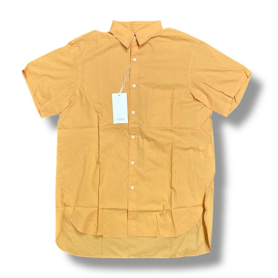 未使用品 YOKE ヨーク 24SS BOXY REGULAR COLLAR SHIRT S/S ボクシー 