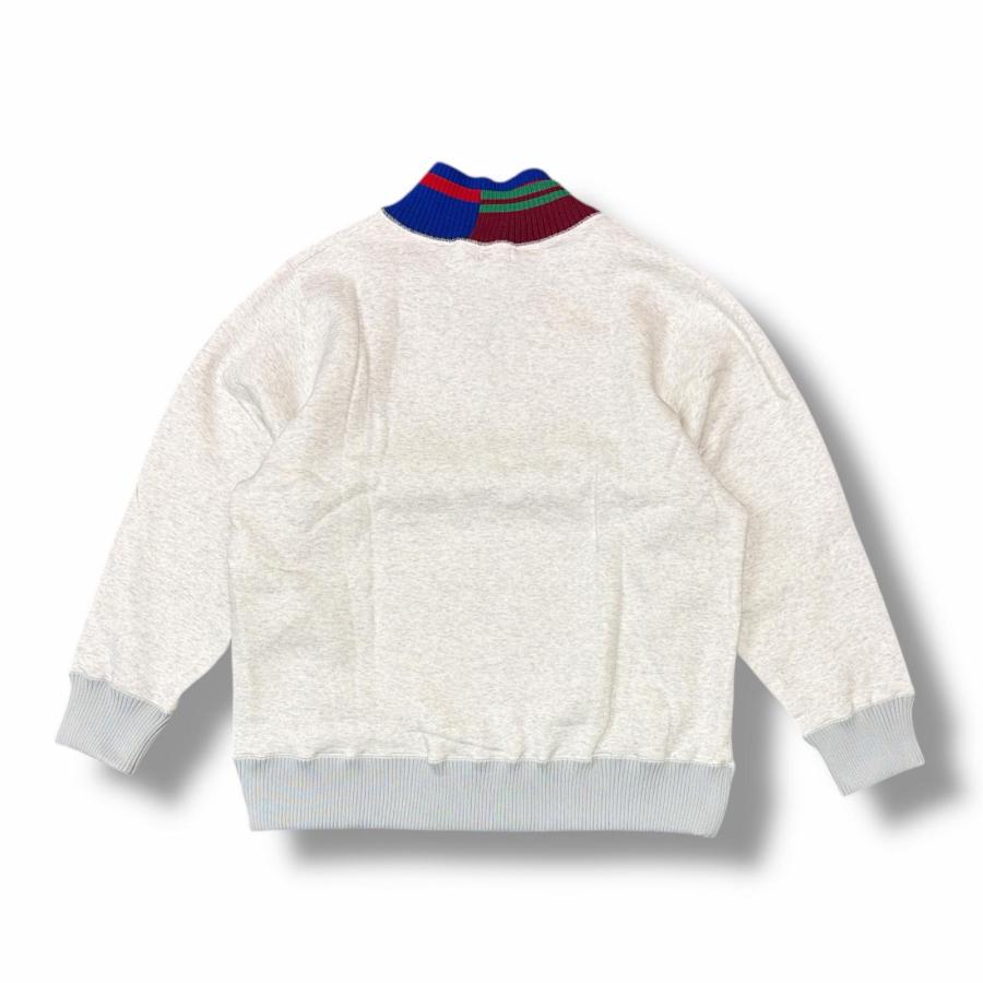 Color（カラー） kolor 23AW 襟ドッキングスウェット トレーナー 23WCM